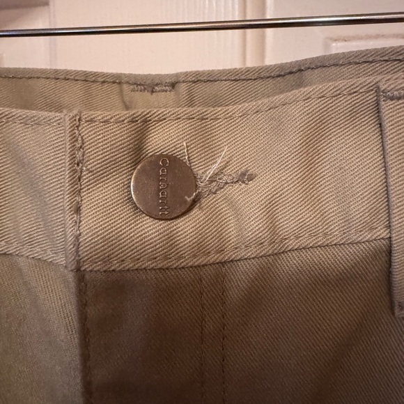 Men's Carhartt khaki Pants 30x30 NWOT - Picture 4 of 10
